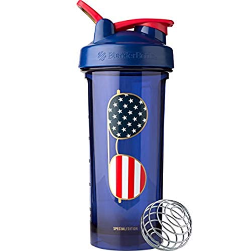 BlenderBottle Patriotic Pro Series Shaker Bottle, 28-Ounce, USA Sunglasses