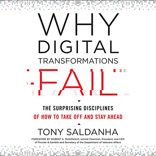 Book Cover Why Digital Transformations Fail: The Surprising Disciplines of How to Take off and Stay Ahead