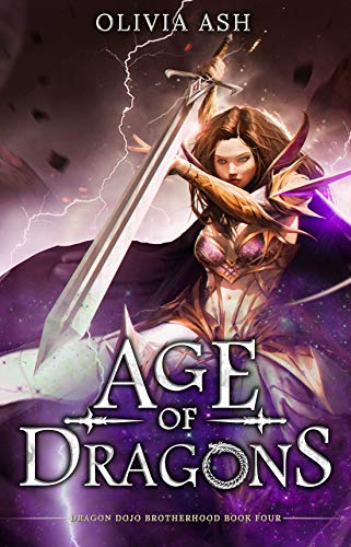 Book Cover Age of Dragons: a dragon fantasy reverse harem romance (Dragon Dojo Brotherhood Book 4)