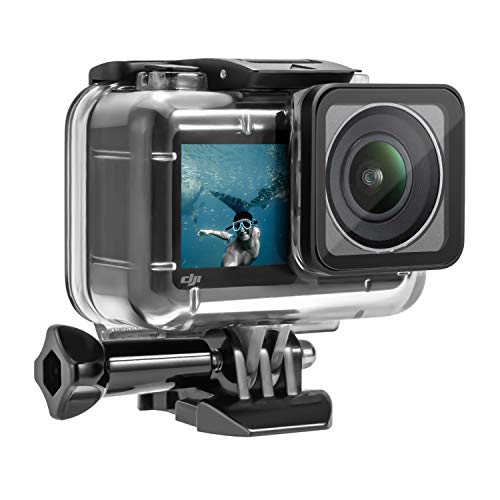Book Cover Waterproof Housing Case 200FT/61M Underwater Photography for DJI OSMO Action Camera, Including Diving Protective Housing Shell and 12pcs Anti Fog Inserts