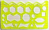 Organic Chemistry Stencil and Drawing Template