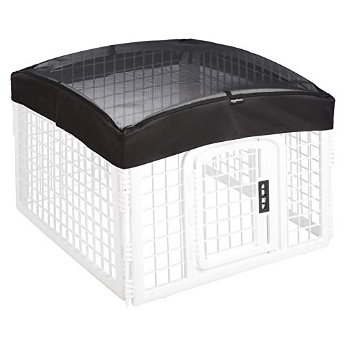 AmazonBasics Plastic Pet Pen Mesh Top Cover, 24-Inch