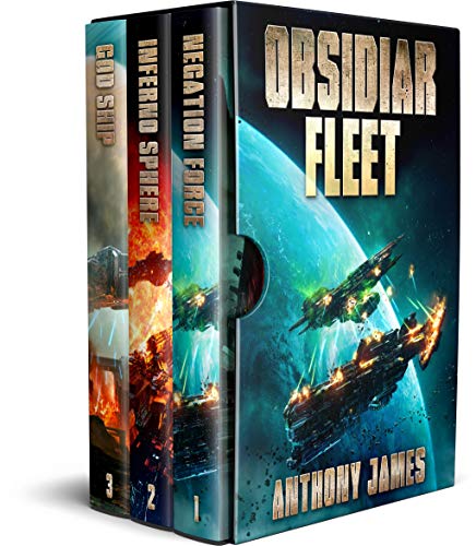 Book Cover Obsidiar Fleet Box Set - Books 1-3: Negation Force, Inferno Sphere, God Ship