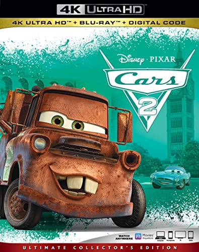 Book Cover CARS 2 [Blu-ray]