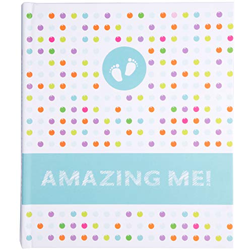 Baby Book First Years – Baby Memory Journal – Child Scrapbook Album – 5 Year Gender Neutral Baby Book – Baby Shower Gifts for Mom – Toddler Child Log – Photo Record & Milestone Journal