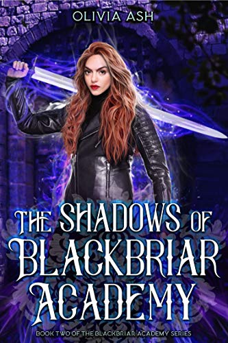 Book Cover The Shadows of Blackbriar Academy: an academy reverse harem fantasy romance adventure series