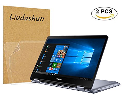 Liudashun HD Clear Invisible Anti-Scratch Screen Protector for Samsung 2018 Notebook 7 Spin (NP730QAA) 13.3" Laptop (2-Pack)