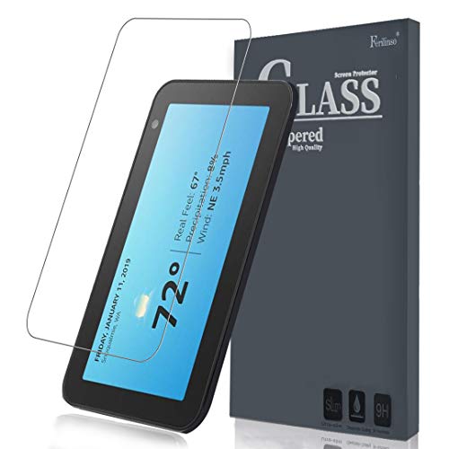Ferilinso Screen Protector for Echo Show 5,[1 PACK] Tempered Glass Screen Protector for Screen Protector Echo Show 5