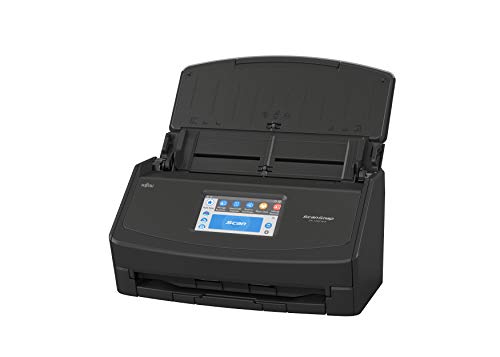 Book Cover Fujitsu ScanSnap iX1500 Color Duplex Document Scanner with Touch Screen for Mac and PC (Black Model)