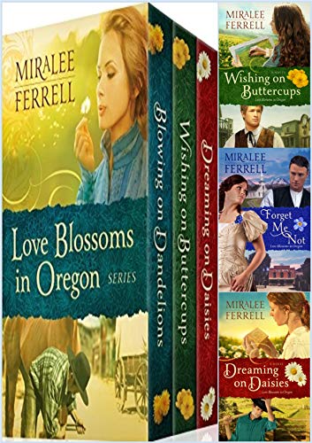 Book Cover Love Blossoms in Oregon Boxed Set: Four Christian Historical Romances