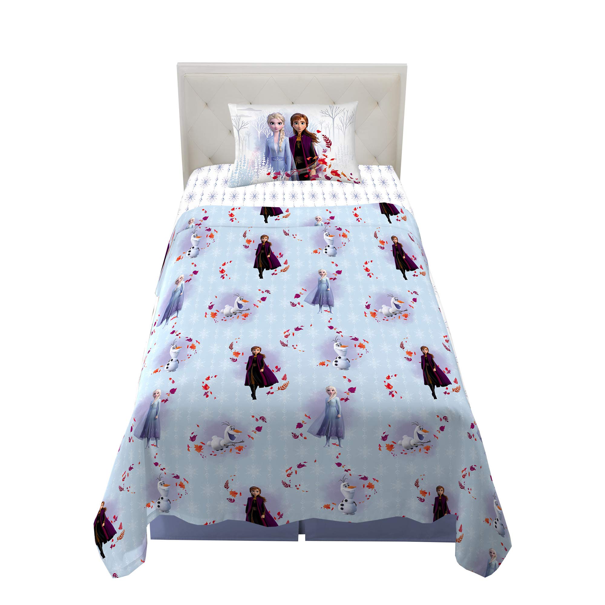 Franco Kids Bedding Super Soft Sheet Set, Twin, Disney Frozen 2 Twin Disney Frozen 2