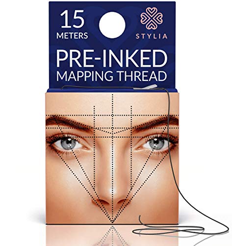 Microblading Supplies Pre-Inked Eyebrow Mapping String