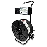 Strapping Cart/Dispenser for Composite Cord Strapping Coils with 8 x 8 Core