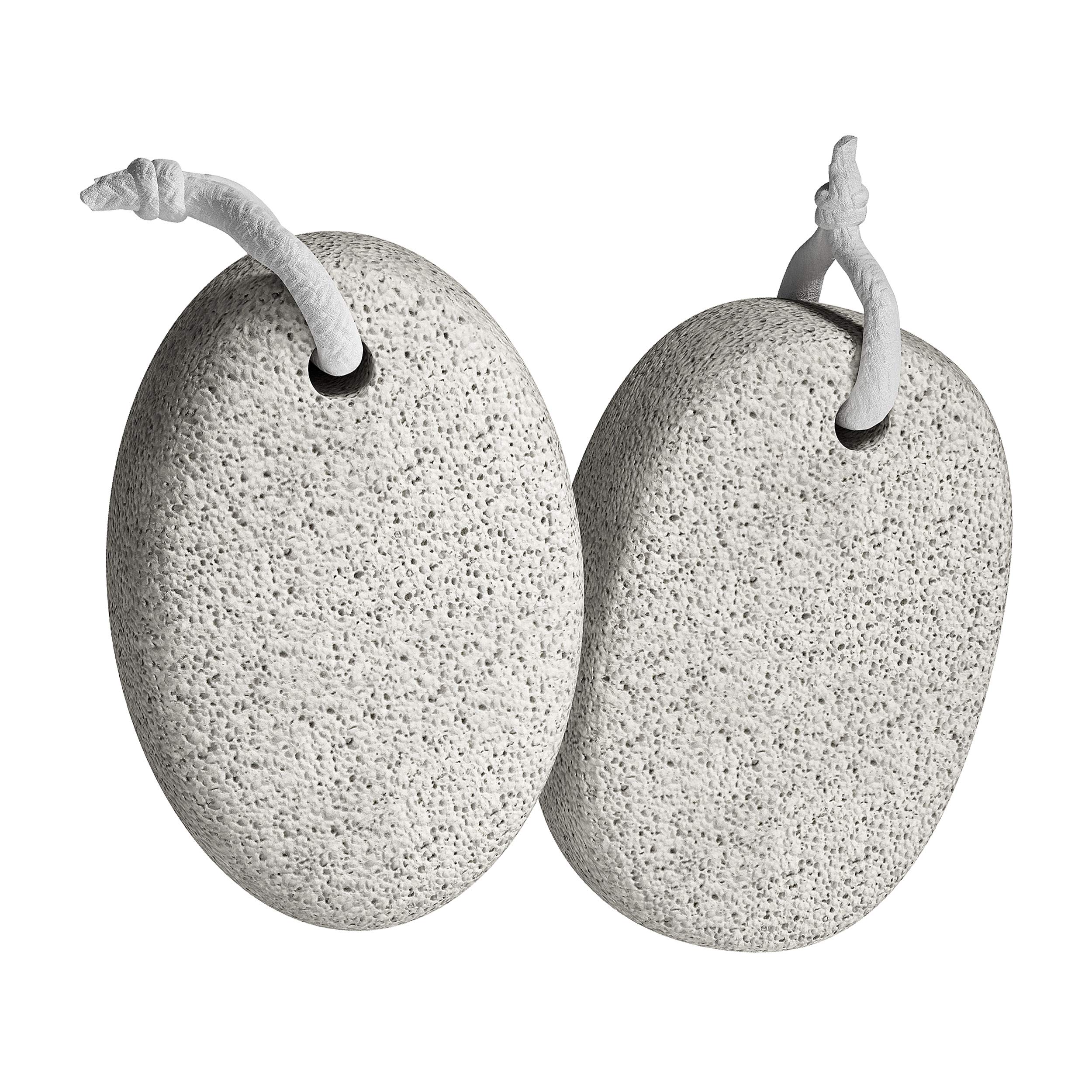 Pumice Stone for Feet (2-Pack) - Premium Callus Remover for Feet and Hands - Pedicure Tools, Exfoliation to Remove Dead Skin - Foot File Scrubber