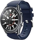 Bands for Samsung Gear S3 Frontier/Classic Watch Soft Silicone Bracelet Sports Band Strap Replacement Wristband for Men Women