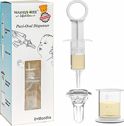 3 in 1 US Pediatricians Tested Paci-Oral Liquid Feeder Dispenser| Pacifier Integrated Medical Dispenser (Paci Dispenser)