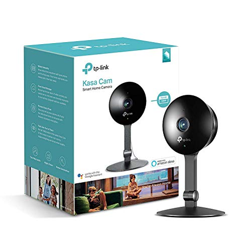 Book Cover Kasa Cam by TP-Link - WiFi Camera for Home, Indoor Camera, Works with Alexa and Google (KC120) (Renewed)