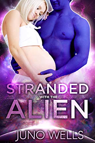 Book Cover Stranded with the Alien: A Sci Fi Romance