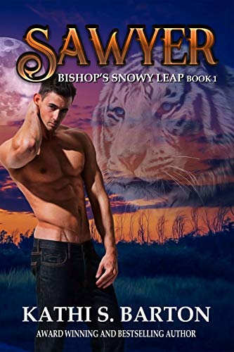 Book Cover Sawyer: Bishop's Snowy Leap - Paranormal Tiger Shifter Romance (Bishop's Snowy Leap Book 1)