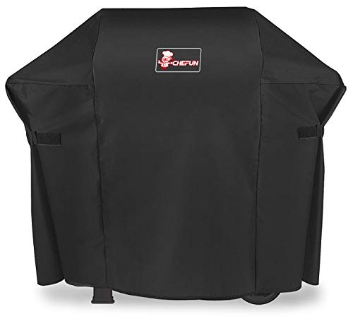 CHEFUN 7138 Grill Cover for Weber Spirit 200 and Spirit II 200 Series Gas Grils,48 inch Gas Grill Cover Heavy Duty UV & Waterproof & Weather Resistant Outdoor BBQ Cover