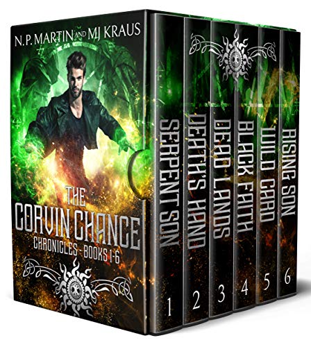 Book Cover The Corvin Chance Chronicles Complete Box Set: (An Urban-Fantasy Action Adventure Omnibus: Books 1-6)