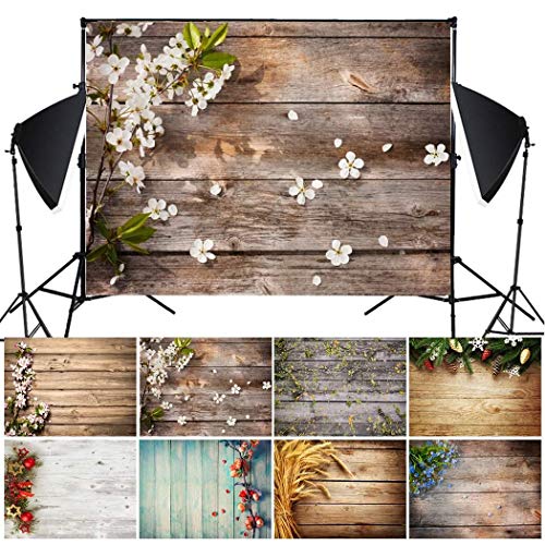 uniqute Imitation Wood Grain Photography Props 3D Photo Background Cloth Presentation Pointers