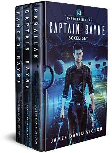 Book Cover Captain Bayne Boxed Set: The Deep Black: Books 1 - 3 (The Deep Black Omnibus)