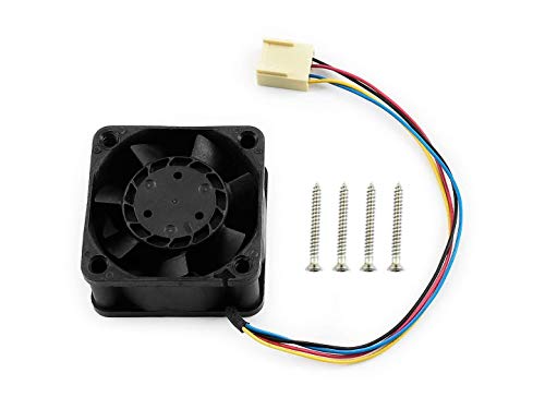 Dedicated DC 5V Cooling Fan Compatible with NVIDIA Jetson Nano Developer Kit and B01 Version PWM Speed Adjustment Strong Cooling Air Fan 40mmÃ—40mmÃ—20mm with 4PIN Reverse-Proof Connector