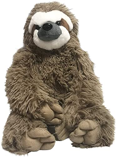 Book Cover Three Toed Sloth Stuffed Animal Plush Toy