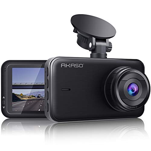 Book Cover AKASO C320 Dash Cam 1080P FHD 3 Inches IPS Screen, DVR Car Dash Camera Recorder with 170 Degrees Wide Angle, Built in Loop Recording, Parking Monitor, G-Sensor, WDR, Night Vision