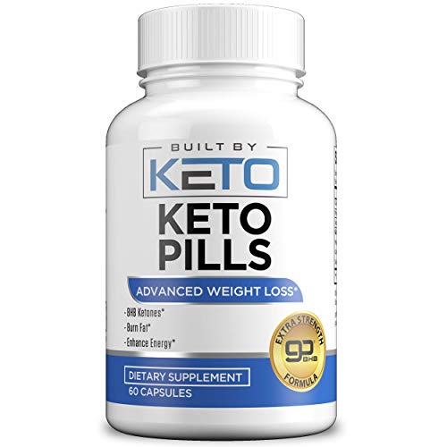 Keto Pills - Weight Loss for Women and Men - Ketogenic Diet BHB Salts - Exogenous Ketones Supplement - Burn Fat for Fuel - Xtreme Lean Ketosis Fat Burner for Fast Weightloss - Best goBHB - 60 Capsules