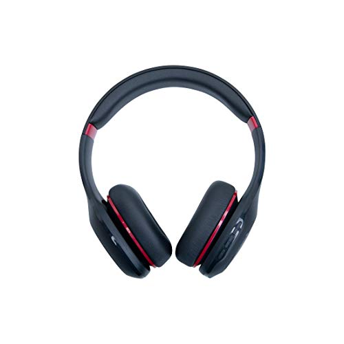 Mi Super Bass On-Ear Wireless Headphones with Mic, (Black & Red)