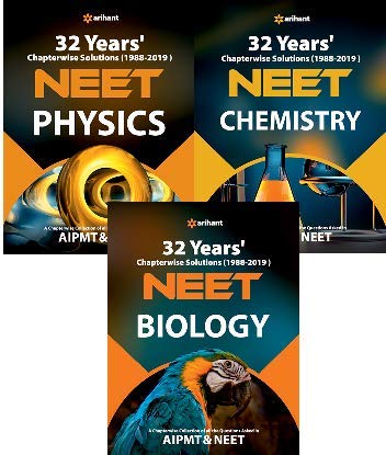 32 Years' Chapterwise Solutions(1988-2019) NEET - Physics,Chemistry,Biology