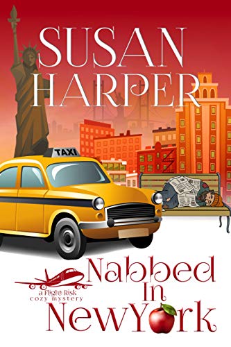 Book Cover Nabbed in New York (Flight Risk Cozy Mystery Book 12)
