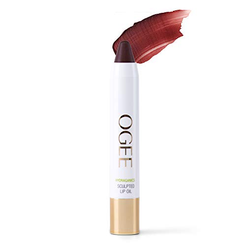 Book Cover Ogee Tinted Sculpted Lip Oil - Made with 100% Organic Coconut Oil, Jojoba Oil, and Vitamin E - Best as Lip Balm, Lip Color or Lip Treatment - VIOLA