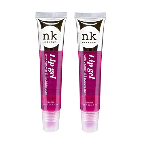 NICKA K NEW YORK Lip Gel Color with Vitamin E - Bubble Gum (2PACK)