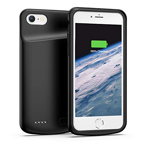 Swaller Battery Case for iPhone 6/6s, 4500mAh Portable Protective Charging Case Extended Rechargeable Battery Pack for 4.7 Inch iPhone 6/6s (Black)