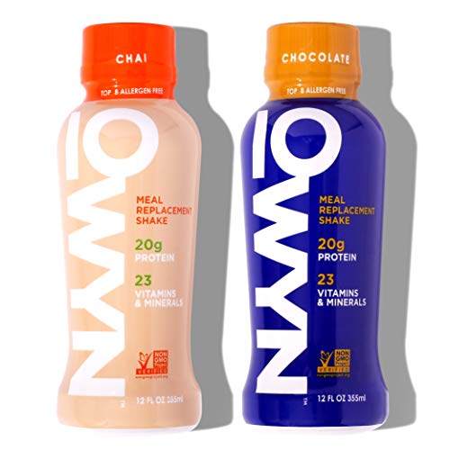 OWYN - 100% Vegan Plant-Based Meal Replacement Shakes | Variety, 12 Fl Oz (Pack of 4) | Dairy-Free, Gluten-Free, Soy-Free, Tree Nut-Free, Egg-Free, Allergy-Free, Vegetarian