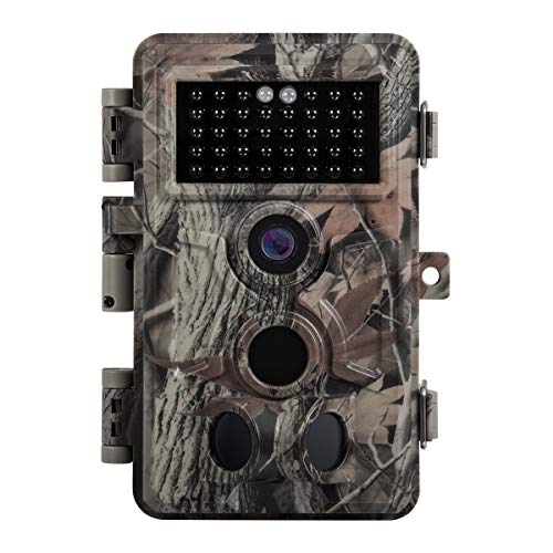 Zopu Trail Game Camera 20MP 1080P, No Glow Night Vision 65ft, 0.2s Motion Activated, Waterproof Wildlife Cam for Nature Field Deer Scouting & Hunting, Indoor & Outdoor Security