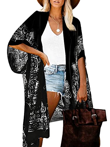 Breezy Lane Kimonos for Women Swimsuit Coverups Beach Cover Up Swimwear Cardigan Summer