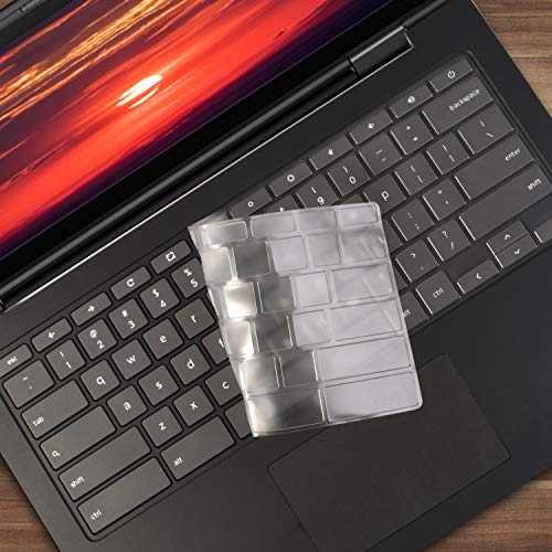 Lapogy Keyboard Cover Skin for Lenovo chromebook S345 14 inch,S330 14 inch,chromebook Yoga C630 2-in-1 15.6" Touch-Screen,chromebook S330,Yoga C630 Accessories,Ultra Thin Keyboard Protector(TPU)