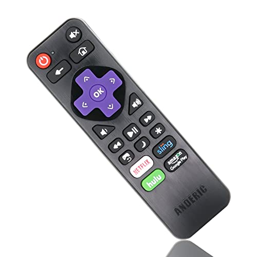 Replaced Remote Control Compatible for Roku Series TVs/TCL Roku/Onn Roku/Sharp Roku/Element Roku/Westinghouse Roku/Philips Roku TVs/Roku Express/Roku SE [NOT for ROKU Sticks]