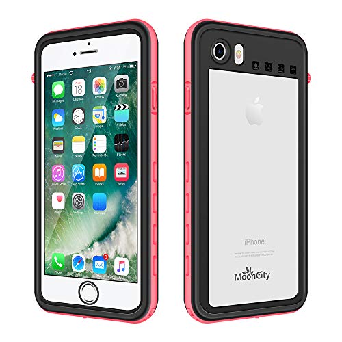 MoonCity Waterproof Case for iPhone 6/6s, IP68 Waterproof Snowproof Shockproof and Dustproof Cover Case with Touch ID, Underwater Full Sealed Cover Case for iPhone 6/6s, 4.7 inch
