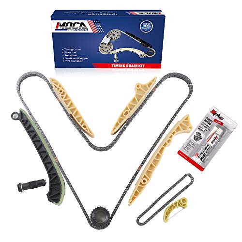 MOCA Timing Chain Kit for 2004-2015 Mercedes-Benz C230 E350 S350 SLK350 3.0L 3.5L W221 R171 W204 Eng. Code M272