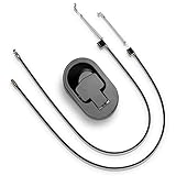 Gibot Sofa Replacement Parts, Universal Black Metal Pull Recliner Handle with Cable for Ashley and Major Recliner Brands Couch Style Pull Chair Release Handle