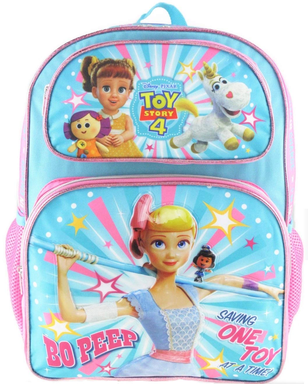 Book Cover Toy Story 4 Bo Peep EXCLUSIVE Deluxe Embossed 16 inch Backpack