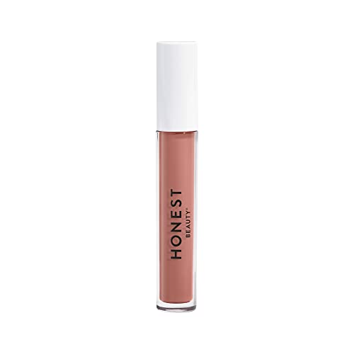 Honest Beauty Hydrating Liquid Lipstick with Hyaluronic Acid + Avocado Oil | EWG Verified, Vegan + Cruelty Free | Off Duty, .12 fl oz