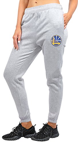 Ultra Game NBA Women's Jogger Pants Active Logo Fleece Sweatpants