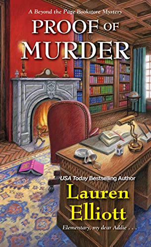 Book Cover Proof of Murder (A Beyond the Page Bookstore Mystery Book 4)