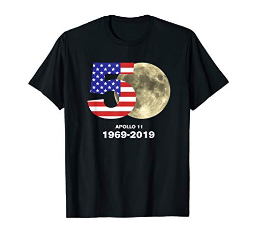 Apollo 11 USA 50th Anniversary Moon Landing 1969- 2019 Shirt T-Shirt